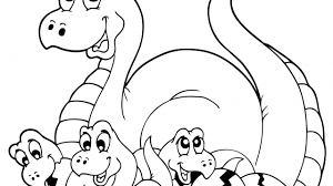 Dibujos Para Colorear Dinosaurios