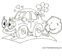 Race cars coloring pages online coloring pages. Girly Car Coloring Pages Surfnetkids