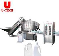 Automatic plastic round PET PP PC HDPE bottle unscrambler ...