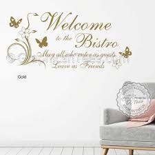 Maybe you would like to learn more about one of these? Personalised Welcome Family Bar Restaurant Pub Entrance Wall Sticker Vinyl Wall Art Decor Decals