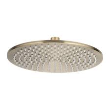 Dana Brushed Brass Shower Head Is A Stunning Shower Rose Finished In Brushed Brass 5 Year Warranty 30 Day No Fus Brass Shower Head Shower Heads Brushed Brass