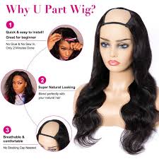 The lace at the front mimics a natural hairline, allowing you to pull the wig away from your face in a variety of hairstyles. All Things You Should Know About U Part Wig Blog Julia Hair