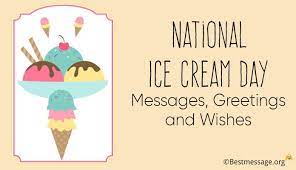 Check in on the app when you're ready to pay National Ice Cream Day Messages Quotes And Wishes 16th July