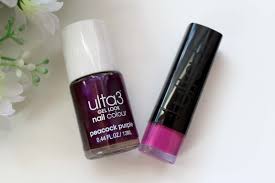 Review Ulta3 Gel Look Nail Colour And Lipstick