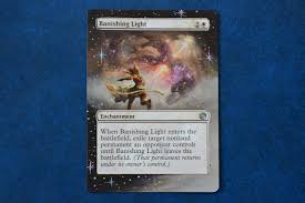 Mtg Altered Art Banishing Light Mtg Magic Magicthegathering Alteredart Mtgalters Mtg Altered Art Altered Art Magic The Gathering