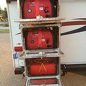 Generator Boxes For Travel Trailers Camper Honda Storage Box Rv Generator Box Generator Box Trailer Generator Travel Trailer