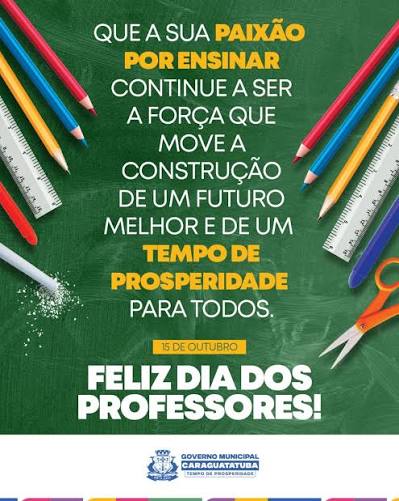 📚 15 de outubro – Dia dos Professores ✨ 👩‍🏫 Uma homenagem a todos que  dedicam a vida a ensinar, inspirar e transformar o futuro por meio do  conhecimento. Nosso agradecimento a