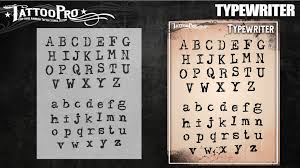 50 best typewriter font tattoo images typewriter font. Wiser Airbrush Tattoo Font Typewriter Face Paint Shop