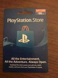A practical card has no analogues. 50 Playstation Store Gift Card For The Playstation Network Ps4 Gaming Video Free Psn Codes Playstation Gift Card Gift Card Generator