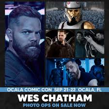 📸Photo ops NOW AVAILABLE for the September 21-22, 2024 Ocala Comic Con.  Get your picture taken with stars from the hit Star Wars series Ahsoka!  Check out all the photo ops available