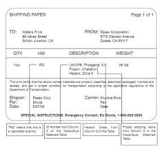 Hazardous Materials Shipping Papers High Road Online Cdl Training