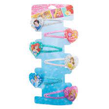 Disney Reg Princess Glitter Snap Hair Clips 6 Pack Little Girl Makeup Kit Christmas Gifts For Girls Disney Princess Hairstyles