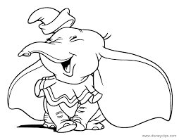Mickey mouseloring pages for kids disney dumbo baby mine music box sheets free. Dumbo Coloring Pages Disneyclips Com