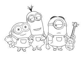 Minion Ausmalbilder Fur Kinder Minions Dibujos Dibujos Para Colorear Minions Paginas Para Colorear Disney