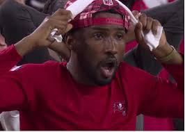 Robin Sings National Anthem at Bucs Game