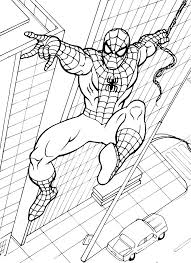 Created in 1962 peter parker hides under his mask, living with his aunt and uncle, may. Free Printable Spiderman Coloring Pages 1nza