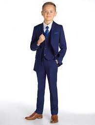 Boys Wedding Suit Blue Suit The Kingsman Roco Boys Wedding Suits Boys Dress Outfits Blue Suit Wedding