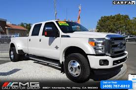 Sold 2015 Ford Super Duty F 350 Drw Platinum Dually Diesel 4x4 In Gilroy