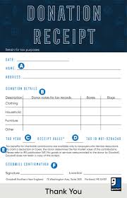 How To Fill Out A Goodwill Donation Tax Receipt Goodwill Nne