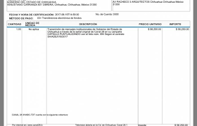 Prueba Factura Existencia De Empresa Fantasma Para Triangular Publicidad La Opcion De Chihuahua