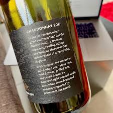 The 2017 chardonnay is a rocking value. Distant South 2017 Chardonnay Tasmania Travelling Corkscrew