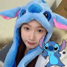 Disney Stitch Anime Women's Plush Hats Stitch Figure Cartoon Cute Ear Sway  Caps Gifts For Girls Children Winter Warm Hat gifts