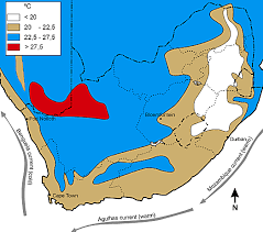 Also, in the deep keiskamma river valley, the average rainfall at dank den goewerneury is only 390 mm, but it is 500 mm at middledrift, nearby but outside the deep valley. South Africa Climate And Weather With Temperatures And Rainfall Maps