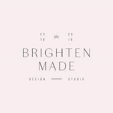 The Brighten Made Brand Has Transformed Into A Refined Creative Minimal Authentic Logo Desi Branding Design Logo Clean Logo Design Logo Inspiration Branding
