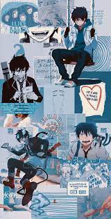 Trago mais um speed drawing de anime pra vocês. Blue Exorcist Aesthetic Wallpaper Novocom Top