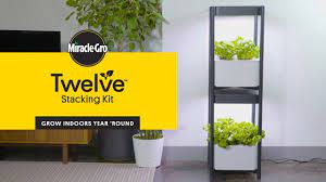 How To Use The Miracle Gro Twelve Stacking Kit With Your Indoor Growing System Youtube