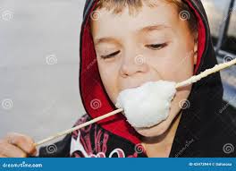 105 Boy Holding Cotton Candy Stock Photos