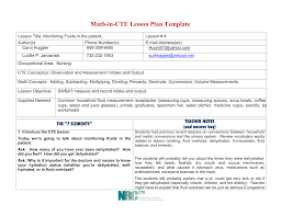 Final Lesson Plan Intake And Output Huggler Njdoe Math In Cte