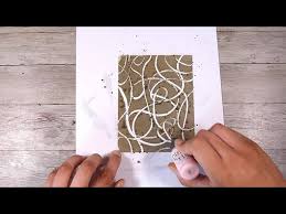 Thank you so much for sharing so many wonderful ideas and techniques. Scratched Embossing Powder Technique Card Making Techniques With Basic Supplies Youtube