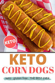 Low Carb Keto Corn Dog Recipe Only 6 6g Net Carbs Ketofocus In 2020 Keto Recipes Easy Low Carb Keto Corndog Recipe