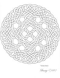 Those suggested here are of various styles and levels of difficulty, ranging from easy to complex ! Free Celtic Mandala Coloring Pages Coloring Home