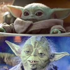 Yoda meme templates imgflip meme on meme. Baby Yoda Looking Up Meme Template