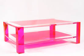 Gild And Grace Acrylic Coffee Table Table Coffee Table