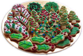 Watercolor vector christmas garland with lights and gifts. Christmas Cookies English Language Blog