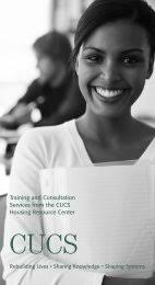 CUCS 2010 Annual Report