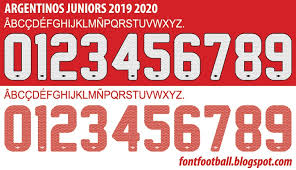 Fifa 20 argentinos juniors argentina primera división. Font Football Font Vector Argentinos Juniors 2019 2020 Kit