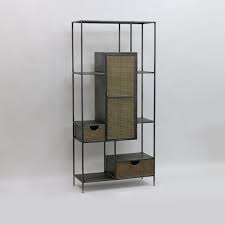 Just trying to find the correct size for a project. Blake Cane Etagere Bookcase 67 5 Inch Tall Gunmetal And Golden Brown Overstock 32480318