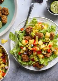 Maybe you would like to learn more about one of these? Simple Pineapple Salsa With Fish Taco Bites Fit Mitten Kitchen