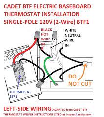 My thermostat wiring only has only three wires. Line Voltage Thermostats For Heating Cooling