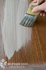 Here are the steps to follow to color wash furniture: White Washing A Tabletop Miss Mustard Seed