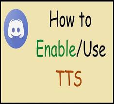 How To Enable Or Disable Tts In Discord Discord Computer Security Enabling