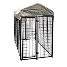Kennelmaster 4 Ft X 8 Ft X 6 Ft Welded Wire Dog Fence Kennel Kit K648wwbl C Wire Dog Kennel Metal Dog Kennel Dog Kennel Cover