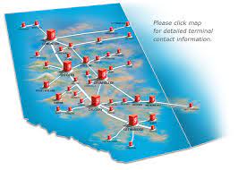 Hi Way 9 Hi Way 9 Coverage Map Alberta Canada Trucking Company Logistics Truckload Ltl Freight Shipping And Cargo Transportation For Edmonton Calgary Alberta And Western Canada