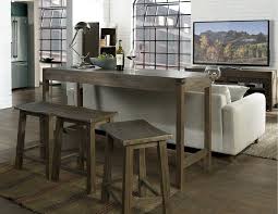 Counter Height Sofa Table And Two Stools St Croix Counter Height Dining Sets Black Dining Room Furniture Counter Height Stools