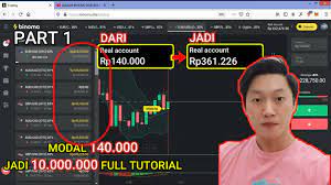 Trading binomo modal 140 ribu bisa jadi 10 juta ? Trading Binomo Modal 140 Ribu Bisa Jadi 10 Juta Part 1 Full Tutorial Youtube