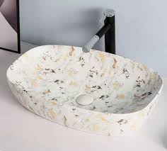It is available in many sizes so you can choose as your need. Ap Table Top Marble Design Ceramic Wash Basin Ap Glass Id 22316931348